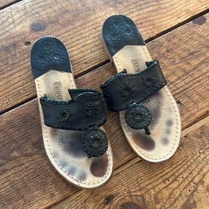 Black Jack Rogers Sandals